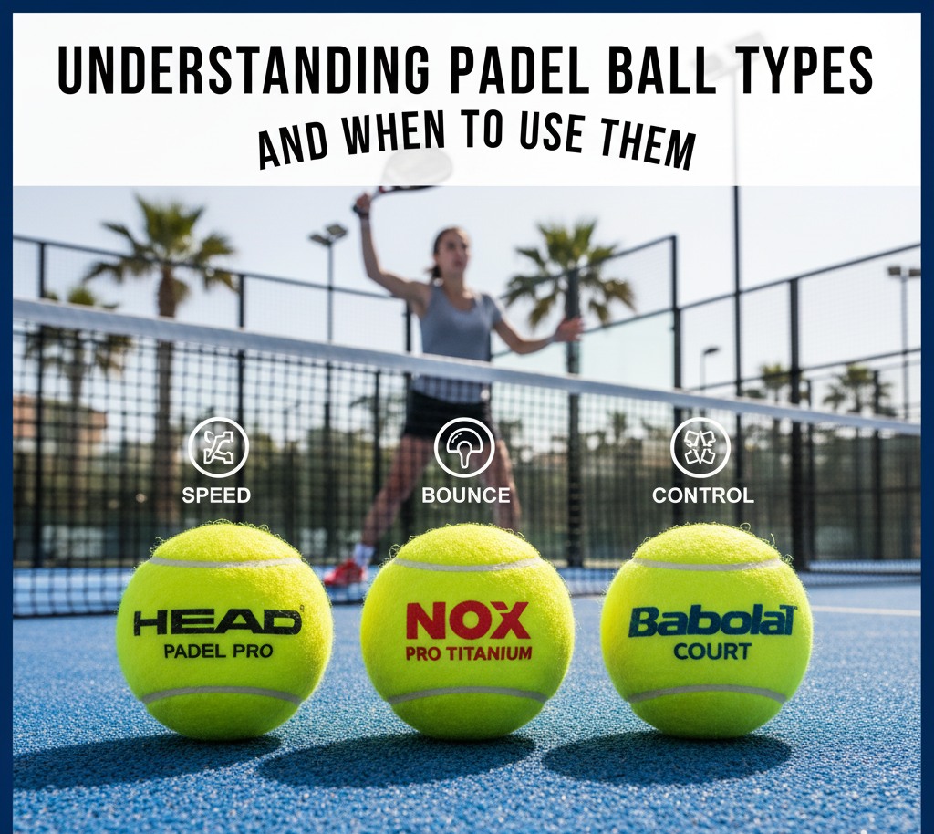 Understanding Padel Ball Types and When to Use Them